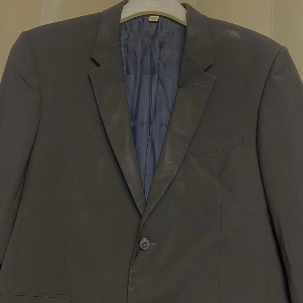 Burberry Men’s Blazer Suit Jacket Sports Coat Size 52R 100% Wool Luxury Designer